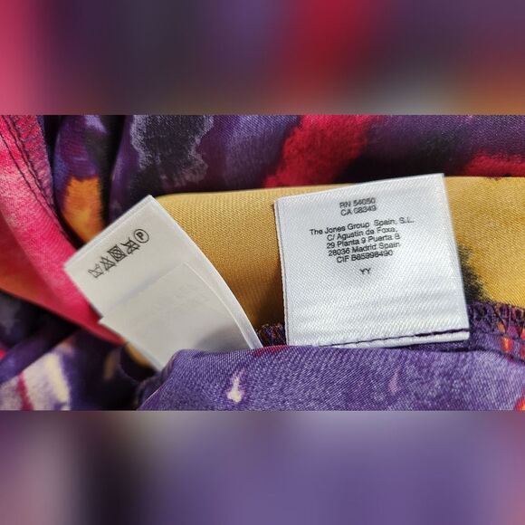 NWOTโKasper floral sleeveless top - Size Small - Picture 3 of 7